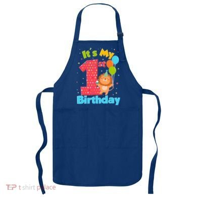 Cute It's My First 1st Birthday Apron