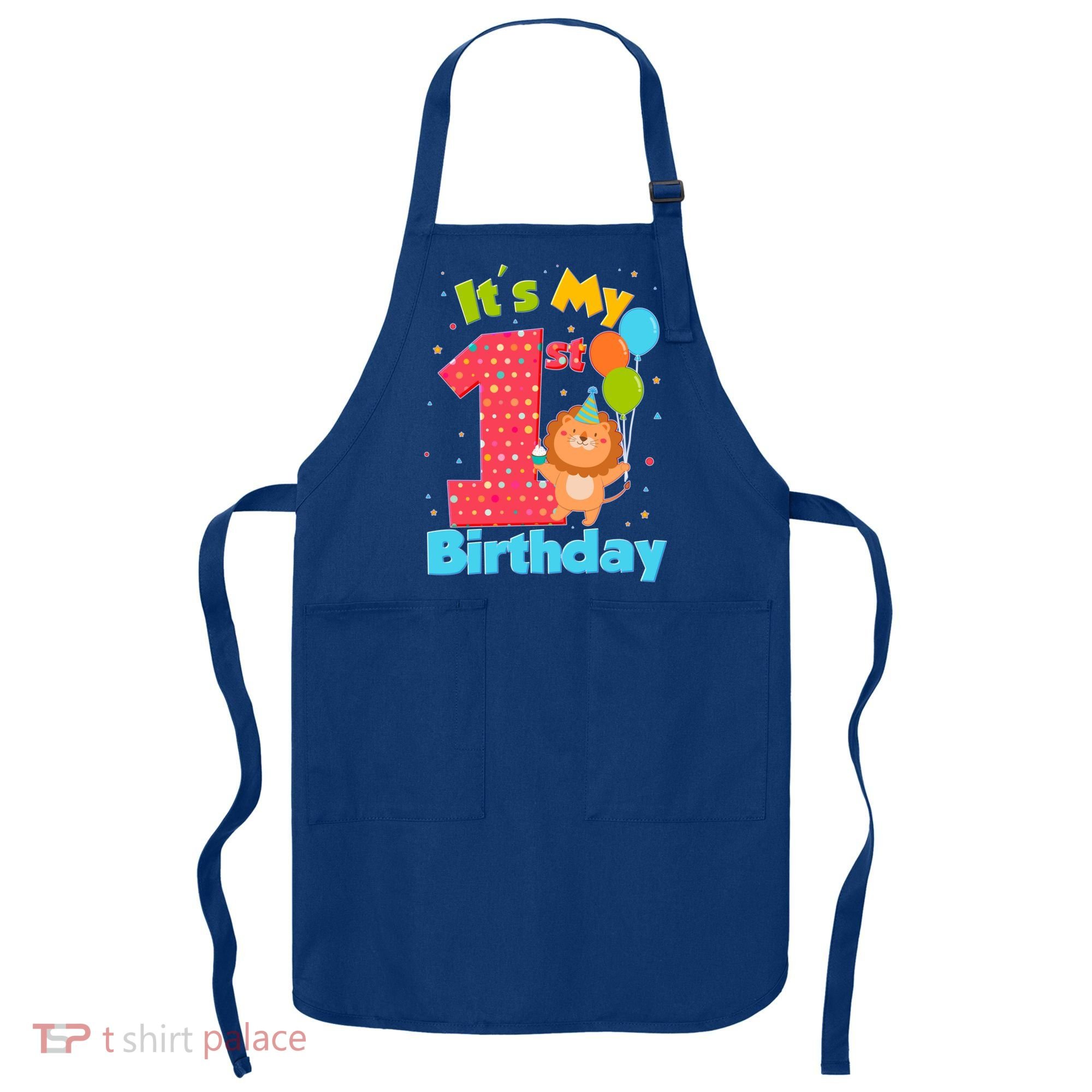 Cute It's My First 1st Birthday Apron