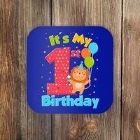 Cute It's My First 1st Birthday Coaster thumb 0