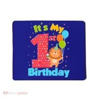 Cute It's My First 1st Birthday Mousepad thumb 0