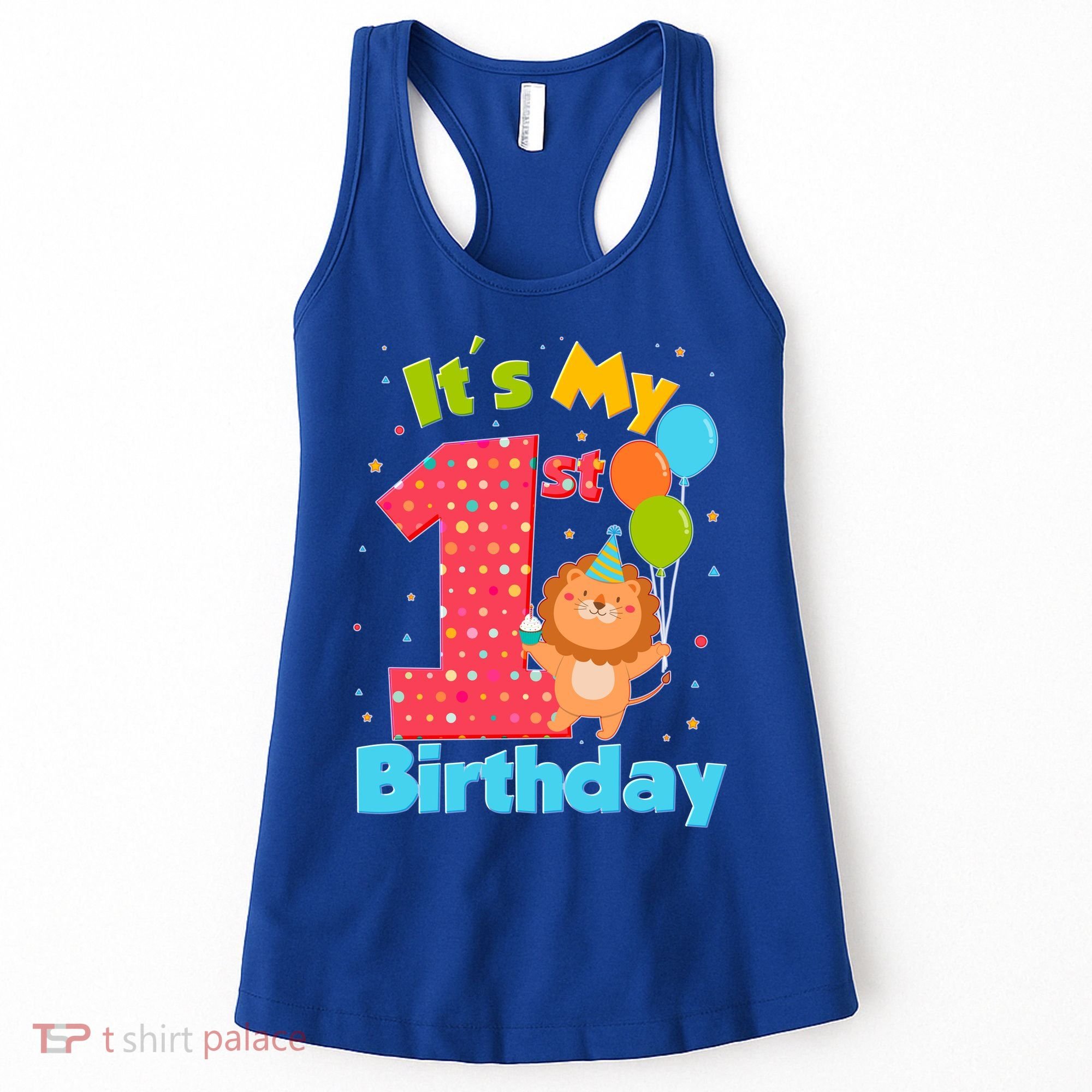 Cute It's My First 1st Birthday Women's Tank Top