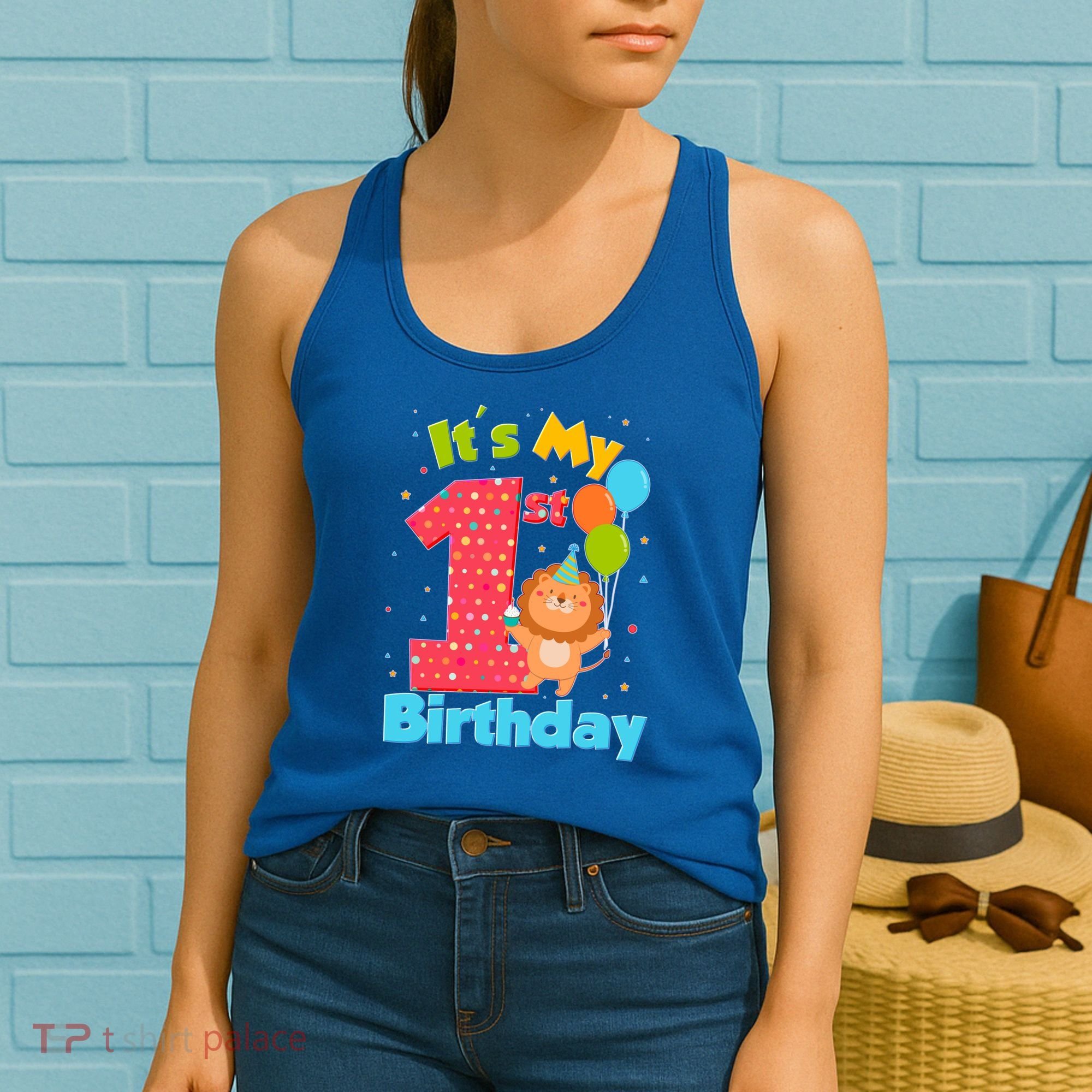 Cute It's My First 1st Birthday Women's Tank Top
