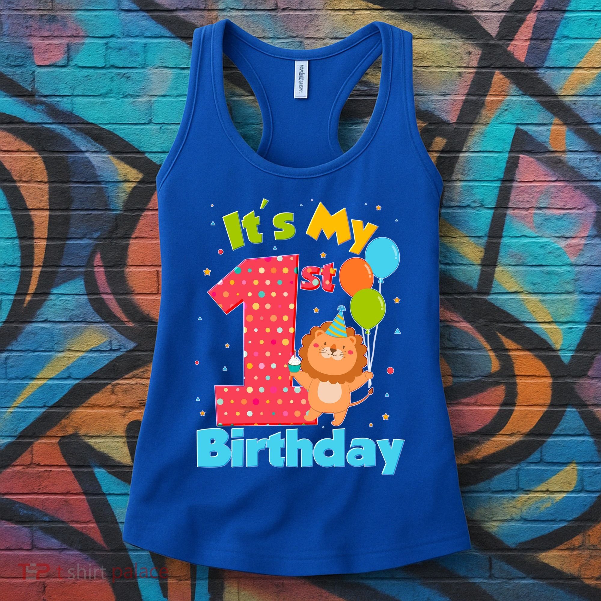 Cute It's My First 1st Birthday Women's Tank Top
