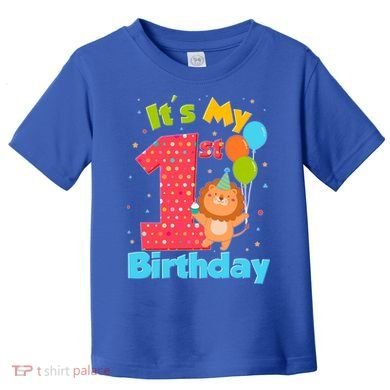 Cute It's My First 1st Birthday Toddler T-Shirt