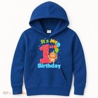 Cute It's My First 1st Birthday Kids Hoodie thumb 0