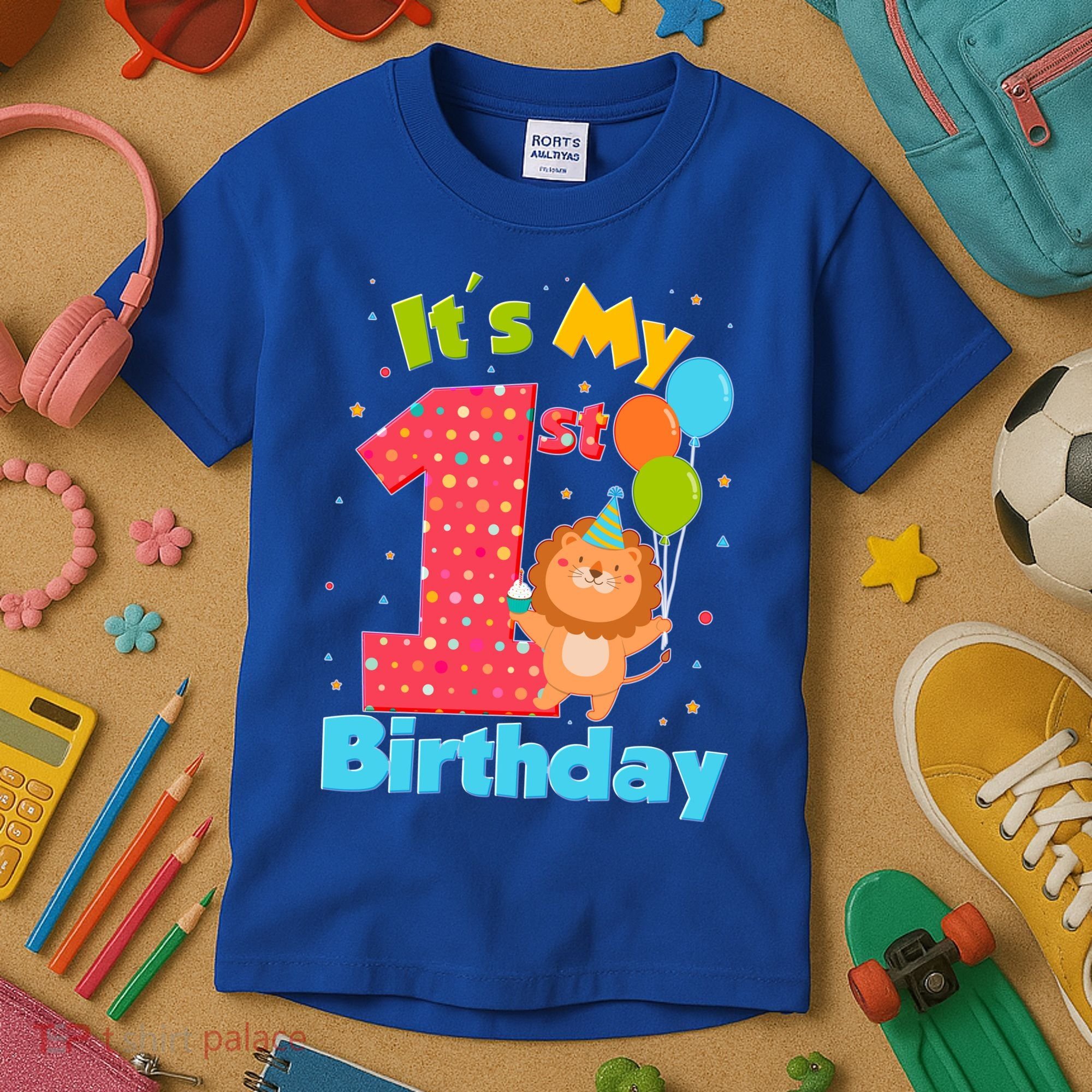 Cute It's My First 1st Birthday Kids T-Shirt