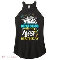 Cruising Into My 40th Birthday 40 Year Old Cruise Birthday Women's Perfect Tri Rocker Tank thumb 0