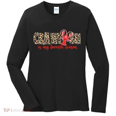 Crawfish Is My Favorite Season Women's Long Sleeve Shirt
