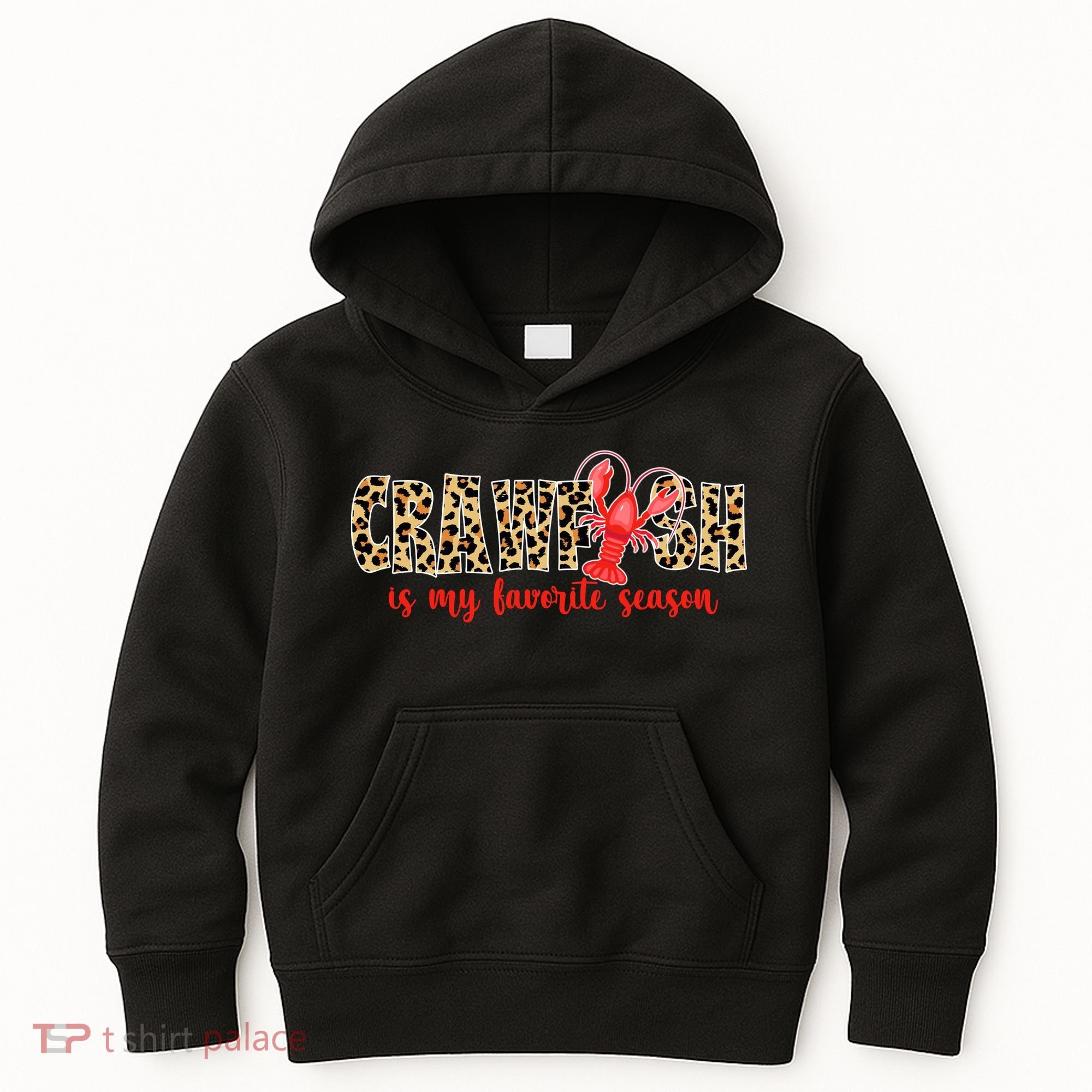 Crawfish Is My Favorite Season Kids Hoodie