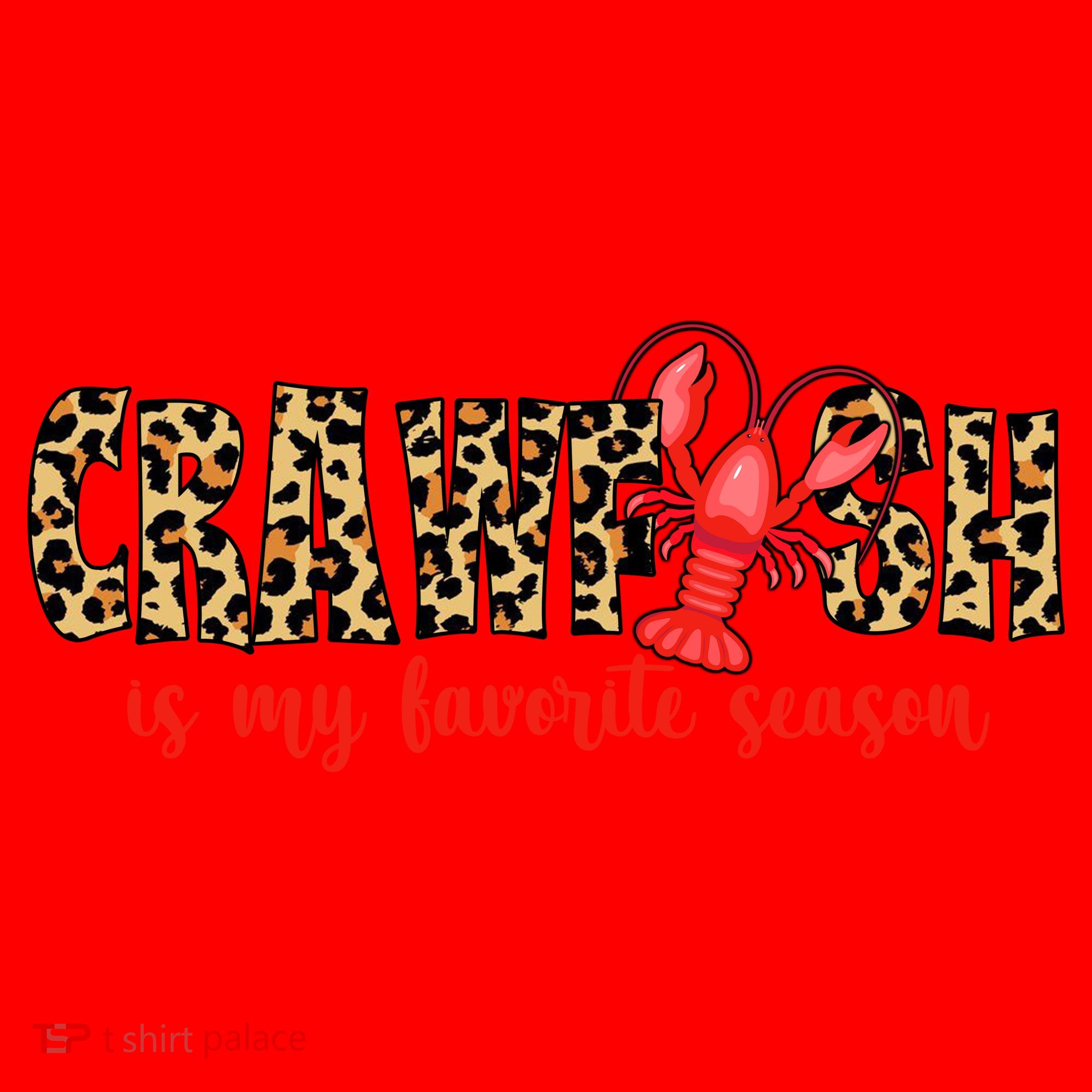 Crawfish Is My Favorite Season Santa Hat