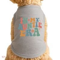 Cute In My Auntie Era Fun Aunt Doggie Tank thumb 0
