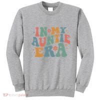 Cute In My Auntie Era Fun Aunt Sweatshirt thumb 0