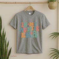 Cute In My Auntie Era Fun Aunt T-Shirt thumb 2