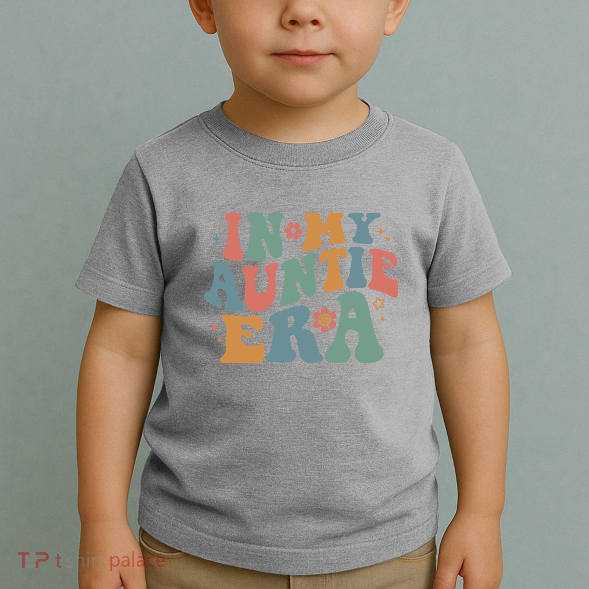 Cute In My Auntie Era Fun Aunt Toddler T-Shirt
