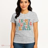 Cute In My Auntie Era Fun Aunt Women's T-Shirt thumb 4