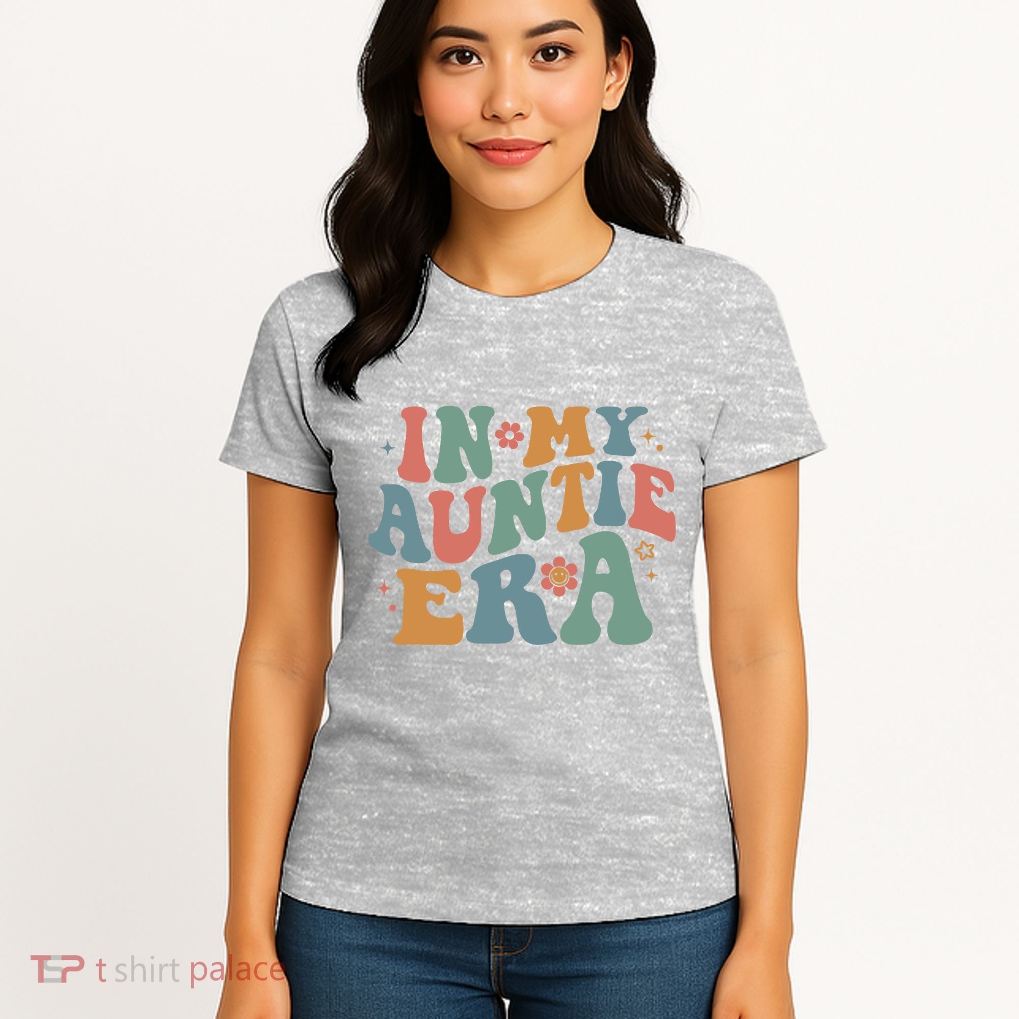 Cute In My Auntie Era Fun Aunt Women's T-Shirt