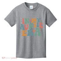 Cute In My Auntie Era Fun Aunt Kids T-Shirt thumb 0