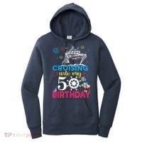 Cruising Into My 50th Birthday Cruise Party Cruise Crew Women's Hoodie thumb 0