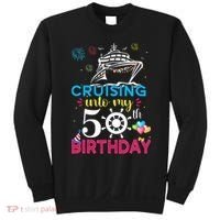 Cruising Into My 50th Birthday Cruise Party Sweatshirt thumb 0