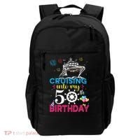 Cruising Into My 50th Birthday Cruise Party Backpack thumb 0