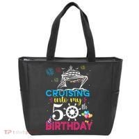 Cruising Into My 50th Birthday Cruise Party Tote Bag thumb 0