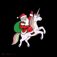Christmas Is Magical Unicorn Santa Claus Coffee Mug thumb 5