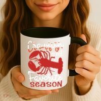 Crawfish Is My Favorite Season Lobster Crayfish Yabbies Meaningful Gift Coffee Mug thumb 3