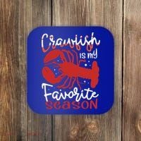 Crawfish Is My Favorite Season Lobster Crayfish Yabbies Meaningful Gift Coaster thumb 0