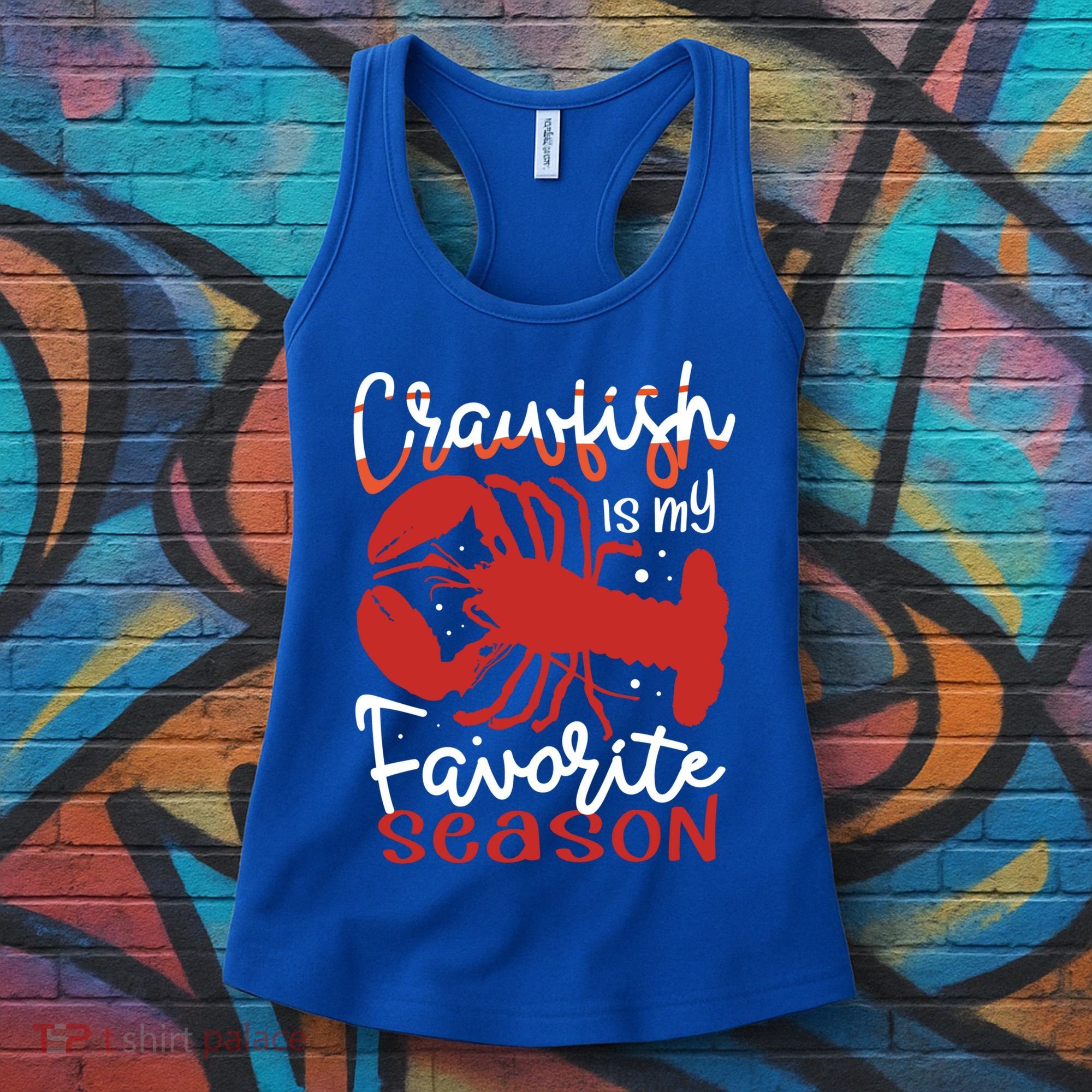 Crawfish Is My Favorite Season Lobster Crayfish Yabbies Meaningful Gift Women's Tank Top