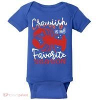 Crawfish Is My Favorite Season Lobster Crayfish Yabbies Meaningful Gift Baby Bodysuit thumb 0