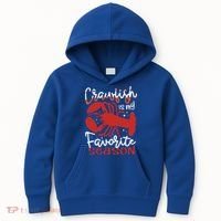 Crawfish Is My Favorite Season Lobster Crayfish Yabbies Meaningful Gift Kids Hoodie thumb 0