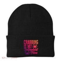 Crabbing Is My Retiret Plan Crab Hunter Gift Beanie thumb 0