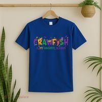 Crawfish Is My Favorite Season Mardi Gras Crawfish Lobster Gift T-Shirt thumb 2