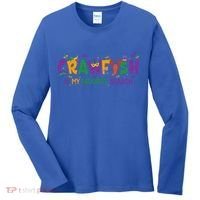 Crawfish Is My Favorite Season Mardi Gras Crawfish Lobster Gift Women's Long Sleeve Shirt thumb 0