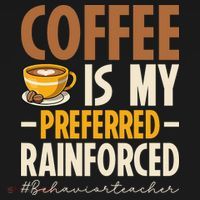 Coffee Is My Preferred Reinforcer Behavior Teacher ABA Pajama Set thumb 2