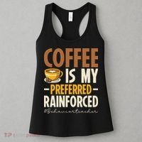 Coffee Is My Preferred Reinforcer Behavior Teacher ABA Women's Tank Top thumb 3