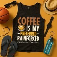 Coffee Is My Preferred Reinforcer Behavior Teacher ABA Tank Top thumb 4