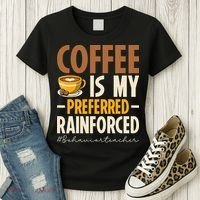 Coffee Is My Preferred Reinforcer Behavior Teacher ABA Women's T-Shirt thumb 3