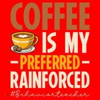 Coffee Is My Preferred Reinforcer Behavior Teacher ABA Santa Hat thumb 1