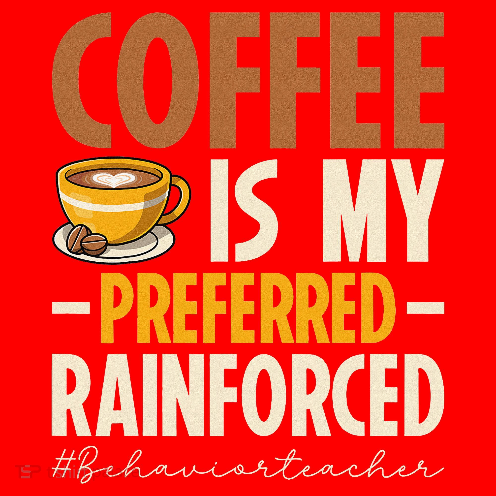 Coffee Is My Preferred Reinforcer Behavior Teacher ABA Santa Hat