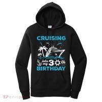 Cruising Into My 30th Birthday 30 Year Old Cruise Birthday Women's Hoodie thumb 0