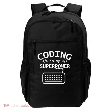 Coding Is My Superpower Coder Code Software Programmer Backpack