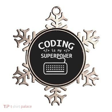Coding Is My Superpower Coder Code Software Programmer Ornament