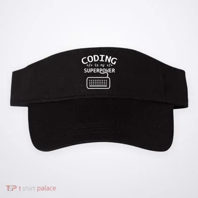 Coding Is My Superpower Coder Code Software Programmer Visor