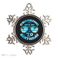 Cruising Into My 70th Birthday-Matching 70th Birthday Cruise Ornament thumb 0