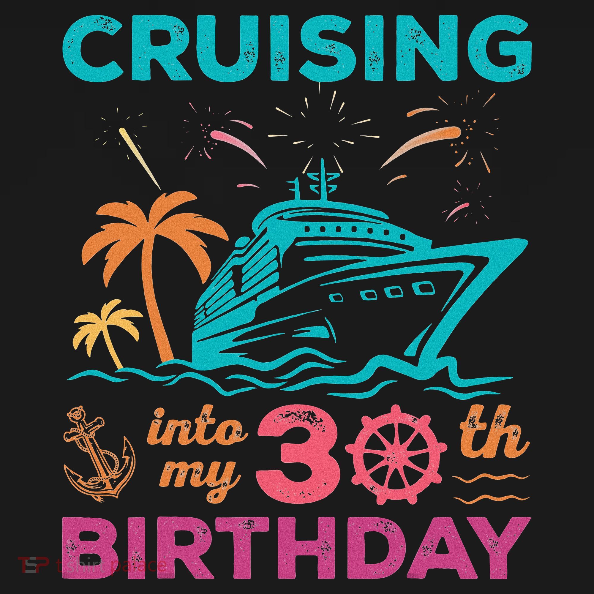 Cruising Into My 30th Birthday Party My Birthday Cruise Hooded Wearable Blanket