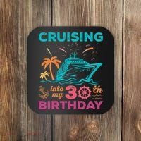Cruising Into My 30th Birthday Party My Birthday Cruise Coaster thumb 0