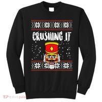 Crushing It Nutcracker Ugly Christmas Xmas Sweatshirt thumb 0