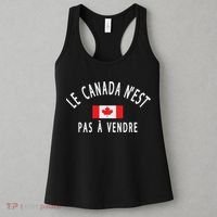 Canada Is Not For Sale Le Canada NEst Pas à Vendre Women's Tank Top thumb 3