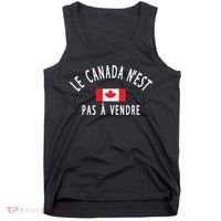 Canada Is Not For Sale Le Canada NEst Pas à Vendre Tank Top thumb 0